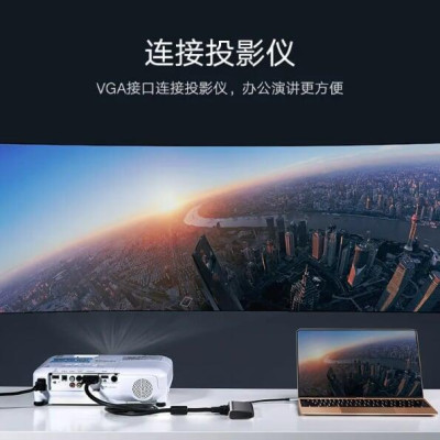 Ugreen UG50319CM163TK Bộ chuyển đổi TYPE C sang 3 USB 3.0 + HDMI + VGA + hỗ trợ nguồn TYPE C - HÀNG CHÍNH HÃNG