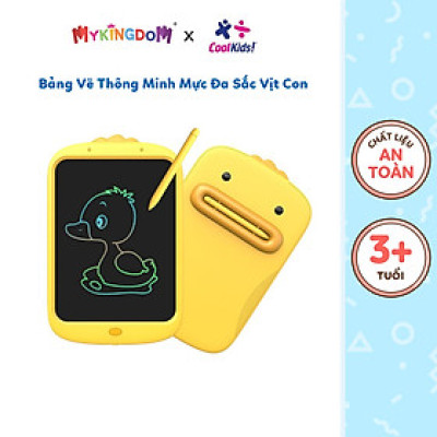 Đồ Chơi Bảng Vẽ Thông Minh Mực Đa Sắc Size 10 Inch Vịt Con Vàng COOLKIDS ZJ01/YL