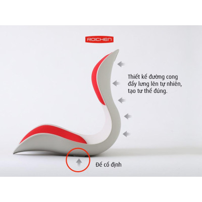 Ghế chỉnh dáng ngồi đúng - Roichen Hàn Quốc (Made in Korea). Combo cho gia đình.