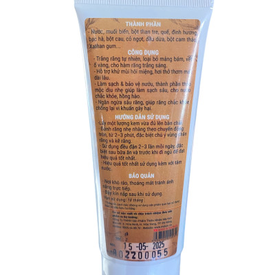 KEM ĐÁNH RĂNG THẢO MỘC MẸ KEN - trắng răng, ngừa sâu răng, bảo vệ nứu và men răng 