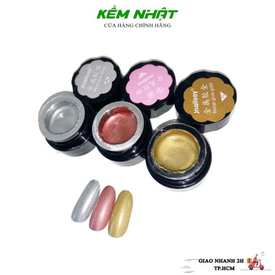 Gel Metal Nhũ Để Vẽ Viền , Gel Inox 8g