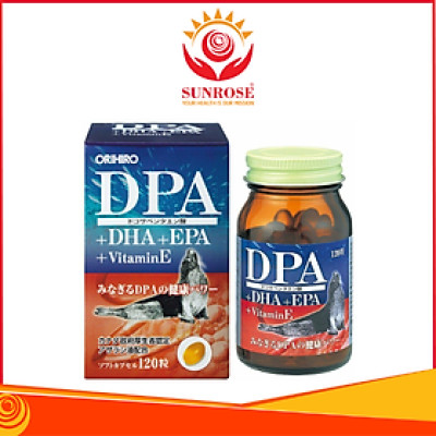 THỰC PHẨM BẢO VỆ SỨC KHỎE DPA, EPA ORIHIRO  (ORIHIRO DPA + EPA) 