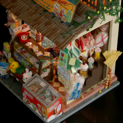 MÔ HÌNH TỰ LẮP RÁP DIY SÀI GÒN XƯA VÀ NAY - TIỆM SẠP KHÔ - SG01