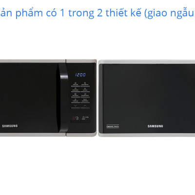 Lò vi sóng Samsung MS23K3513AS/SV 23 lít - Hàng chính hãng