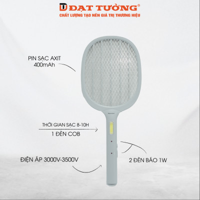 Vợt Bắt Muỗi Đạt Tường DTVM-08 - Màu Ngẫu Nhiên - Hàng Chính Hãng
