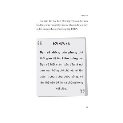 The PARA Method - Phương Pháp Tổ Chức Thông Tin Trong Công Việc