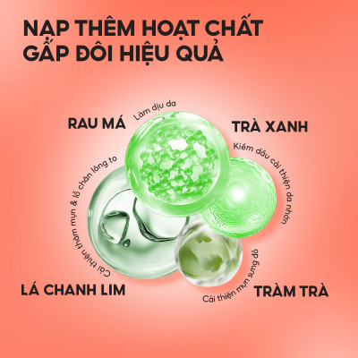 Serum rau má giảm mụn Oribe dịu nhẹ giúp mờ thâm phục hồi da hỗ trợ kiềm dầu 20ml