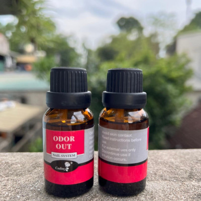 Khử Mùi Lưu Huỳnh Odor Out Làm Nail 15ml, Dung Dịch Thần Kỳ An Toàn Cho Thợ Nail, Hương Kẹo Dễ Chịu, Khử Mùi Hiệu Quả Women Nữ