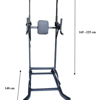 Xà Đơn Xà Kép Đa Năng T056 Điều Chỉnh Chiều Cao Di Động Đại Nam Sport + Kèm Găng Tay Tập Xà
