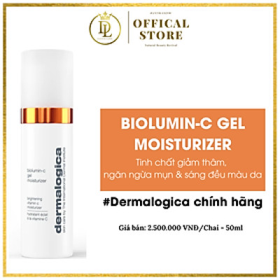 Tinh chất giảm thâm,  ngăn ngừa mụn và sáng đều màu da Dermalogica BIOLUMIN-C GEL MOISTURIZER 50ml