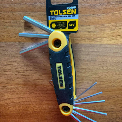 BỘ 8 CÂY ĐẦU LỤC GIÁC TOLSEN 20098 - HÀNG CHÍNH HÃNG