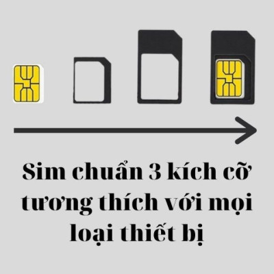 [có eSim]Sim 4G 5G MobiFone 50G/tháng dùng 12 tháng ko cần nạp thêm tiền