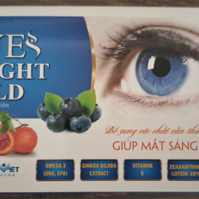 VIÊN BỔ MẮT EYES BRIGHT GOLD - GIÚP MẮT SÁNG KHỎE