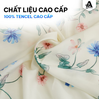 Vỏ Mền Purple Liana Mềm Mại 100% Tencel Cao Cấp A2Z Home