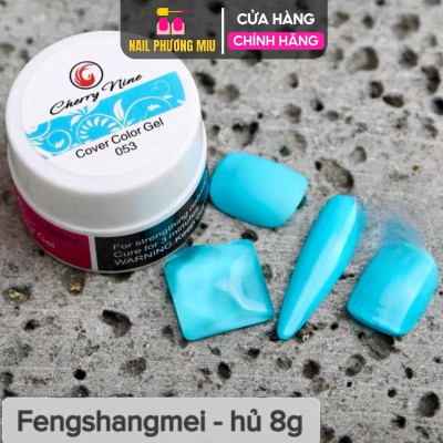 Gel Vẽ Feng Shangmei 12 Màu Cao Cấp Đậm Đặc 8g/Hũ Làm Nail Chuyên Dụng Phương Miu Nữ Women
