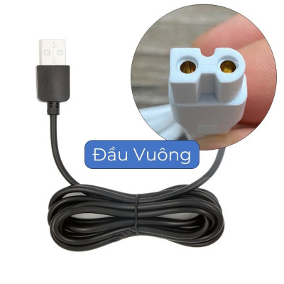 Dây sạc thay thế cho tông đơ KONKA/MISUTA - Hàng chính hãng