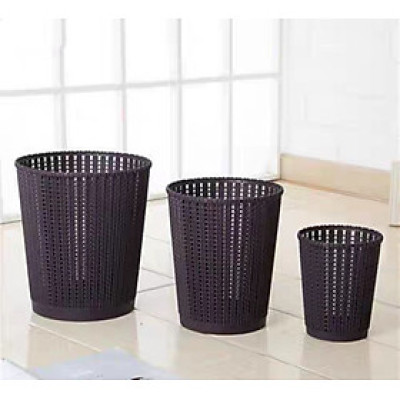 Giỏ Nhựa Giả Mây Đựng Đồ Dùng, Vật Dụng Đa Năng ( Tặng kèm túi quà tặng nhỏ )