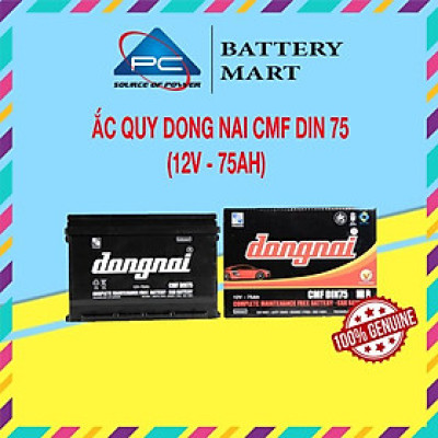 Ắc Quy Dong Nai CMF DIN75 (12V75Ah)