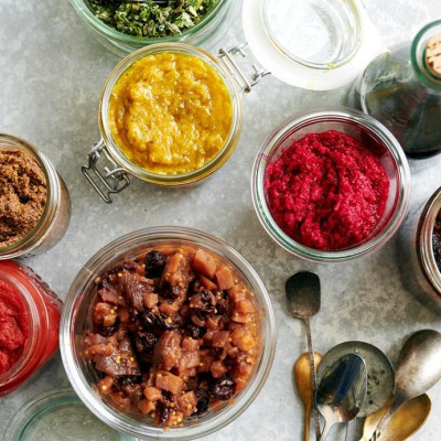 Sách - Preserved: Condiments - 25 Recipes by Darra Goldstein (UK edition, Hardcover)