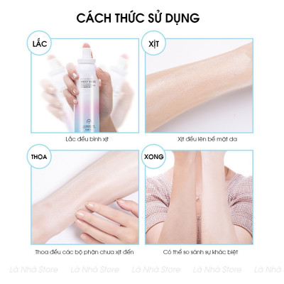 Sản phẩm dụng cụ  trang điểm làm đẹp sức khỏe -Xịt chống nắng , chống tia UV chai 150ml , bảo vệ cho cả mặt và toàn thân , giữ ẩm da ,chống thấm nước ,không nhờn ,bết dính không tắc nghẽn lỗ chân lông ,phù hợp với mọi loại da 