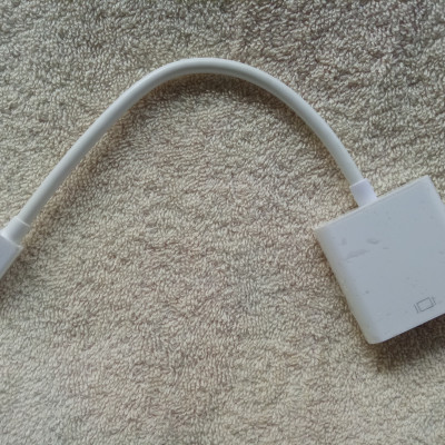 Cáp Chuyển đổi cổng Mini Displayport ra cổng VGA dùng để kết nối máy tính với tivi, máy chiếu - Hàng chính hãng