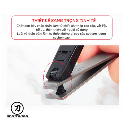 Bấm móng tay cao cấp Nhật KAI-Type001 KE0120 (màu đen)