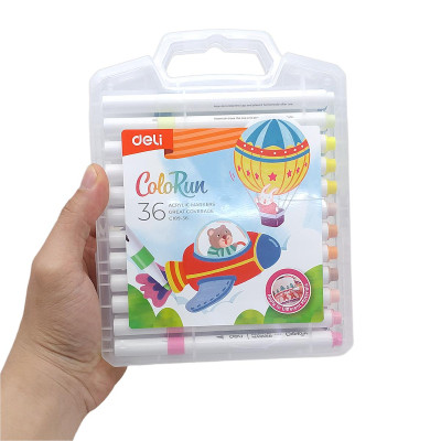 Hộp 36 Bút Marker Acrylic - Deli EC189-36