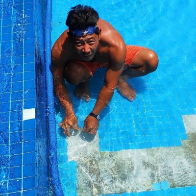 Keo Dán Gạch Dưới Nước - Gạch Hồ Bơi (Bộ 1.5Kg)