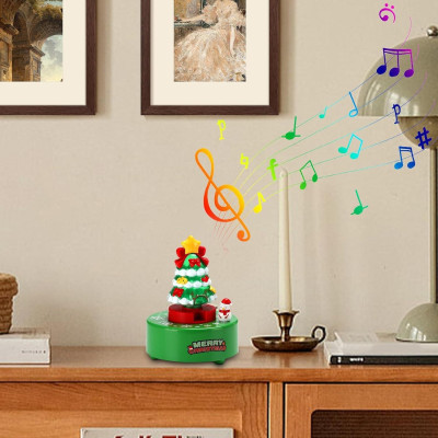 Cây Thông Noel Chuyển Động Có Đèn Và Nhạc - TP-1755