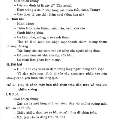 Sách - 199 Dàn Bài Và Bài Văn Hay 8