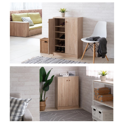 TỦ GIÀY 5 TẦNG 2 CÁNH MỞ HIỆN ĐẠI ECOFURNIX GT2118