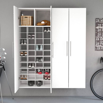 Tủ đựng giày gỗ công nghiệp hiện đại tiện nghi SMLIFE Ranko