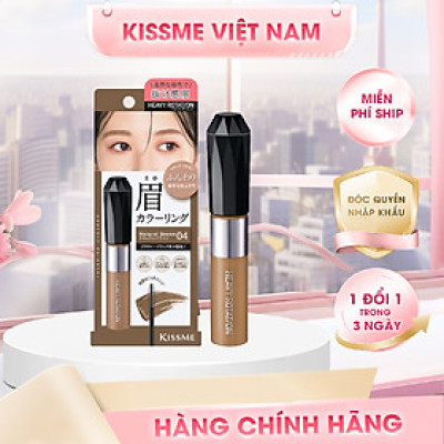 Mascara Chải Đổi Màu Lông Mày Chống Trôi Siêu Bền Màu Nâu Tự Nhiên EX Kissme Heavy Rotation 8 G