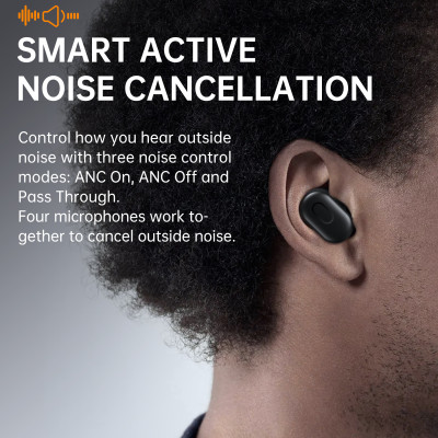 Tai Nghe Choetech BH-T15 Bluetooth Chống Ồn Chủ Động  True Wireless- (Hàng Chính Hãng)