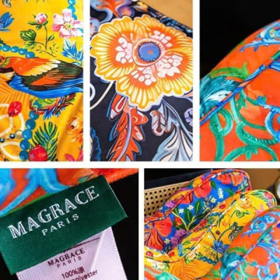 Gối tựa lưng Magrace Paris hình bướm Hàng chính hãng