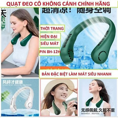 1 CÂY QUẠT GIÓ ĐEO CỔ SIÊU MÁT LẠNH GIÓ MẠNH