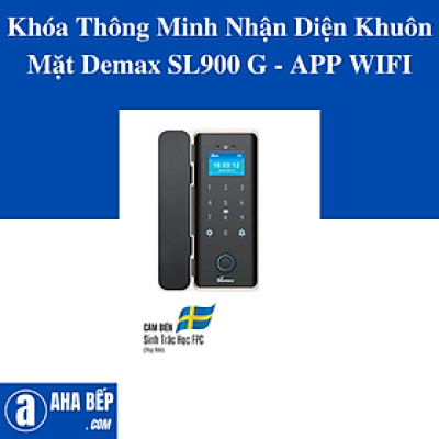Khóa Thông Minh Nhận Diện Khuôn Mặt Demax SL900 G - APP WIFI. Hàng Chính Hãng