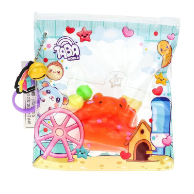 Đồ Chơi Móc Khóa Squishy - Taba World 855001-6L - Chuột Hamster
