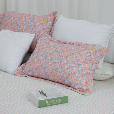 Vỏ Gối Nằm Chần Bông K-bedding By Everon Chất Vải Microtencel Hàn Quốc 45x65cm ( 1 cặp)
