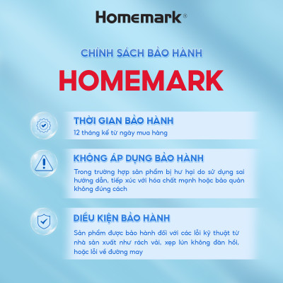 Ruột Gối Lông Vũ Nhân Tạo Homemark - Êm Ái, Thoáng Khí, Chống Bám Bụi, Chống Xẹp Lún, Hỗ Trợ Giấc Ngủ Ngon - 50x70cm