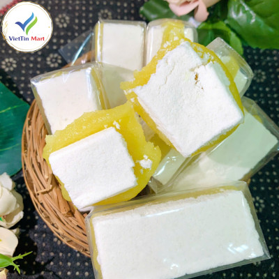 Bánh In, Bánh Dẻo Nhân Đậu Xanh Sầu Riêng VietTin Mart 5 Cái