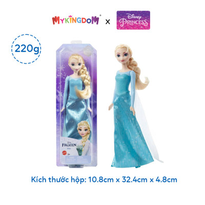 Đồ Chơi Disney Frozen - Công Chúa Elsa 1 DISNEY PRINCESS MATTEL HLW47/HLW46