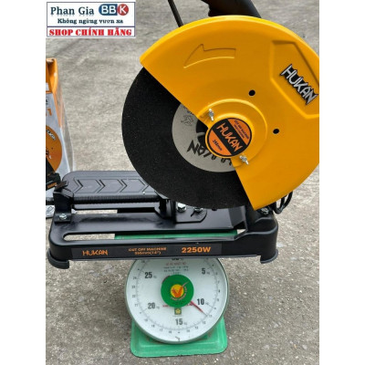 MÁY CẮT SẮT HUKAN 2250W (HK-G1-CM2550S ) - ĐỘNG CƠ 100% DÂY ĐỒNG- BẢO HÀNH chính hãƞg.