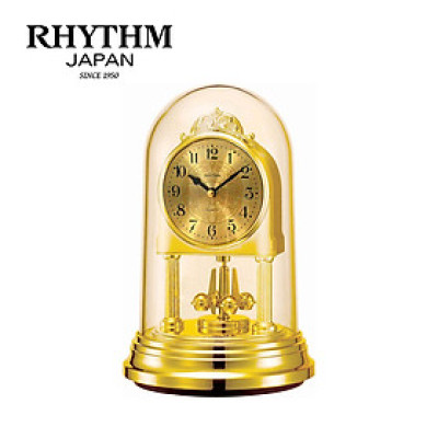 Đồng hồ để bàn Nhật Bản Rhythm 4SG888WR18 Kt 10.8 x 17.5 x 10.8cm, 380g Vỏ nhựa. Dùng Pin.