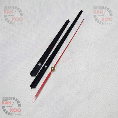 Kim đồng hồ treo tường dạ quang, phát sáng vào ban đêm loại dài 15.2cm mã số K6124