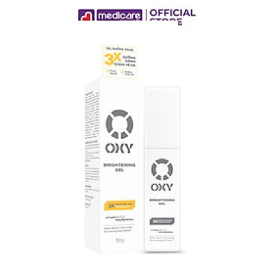 Gel dưỡng da nam OXY Brightening sáng da, cấp ẩm 50g