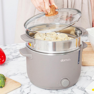 Nồi lẩu hấp mini Corelle Made in Korea dung tích 3 Lít Hàng chính hãng