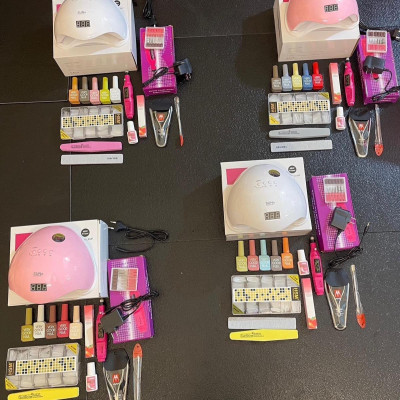 Combo Nail Cơ Bản Cá Nhân Số 9, Làm Nail Tại Nhà, Bao Gồm Máy Hơ, Máy Mài Tiện Lợi, Phù Hợp Người Mới, Nail Phương Miu Nữ Women