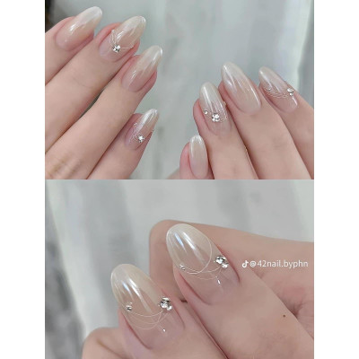 Tráng Gương Ngọc Trai Ánh Trong, Trắng Bạc Nhạt, Bạc INOX 10g Tạo Hiệu Ứng Ánh Bạc, Sáng Bóng Lấp Lánh Như Ngọc Trai Trang Trí Móng Siêu Đẹp