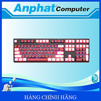 Bàn phím cơ không dây Newmen GM1080 G-Pro Silver/ G-Pro Yellow - Hàng Chính Hãng 